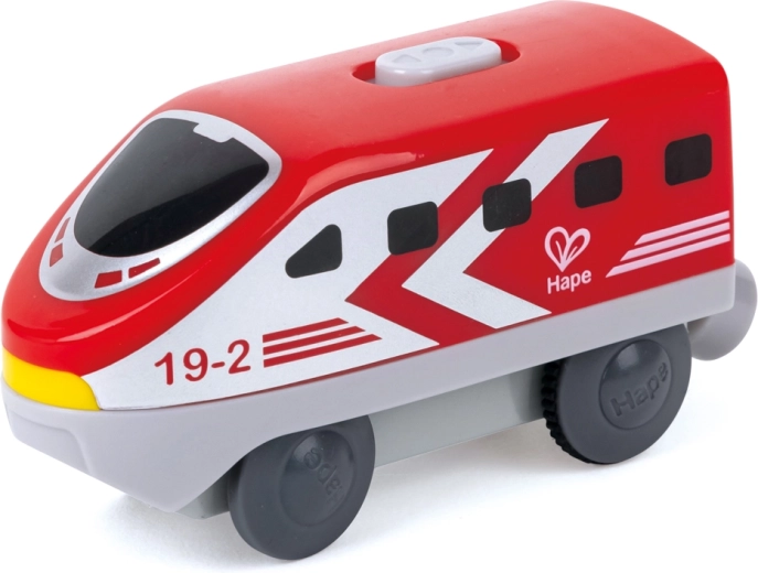 Hape batterijlocomotief Intercity rood