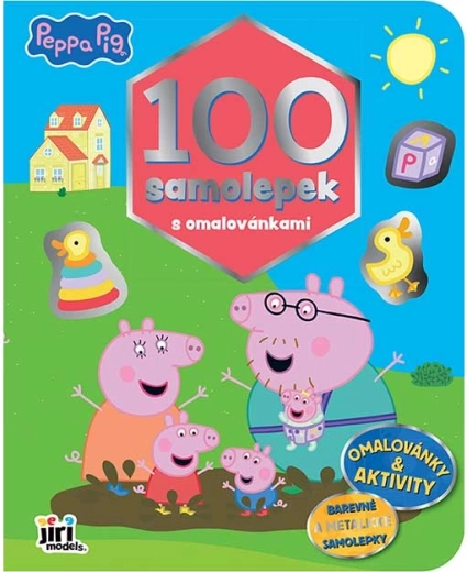 Peppa Pig: kleurboek met meer dan 100 stickers