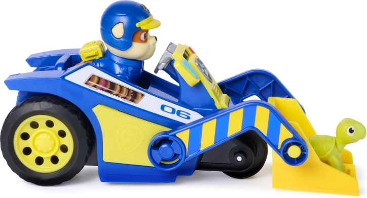 Rubble en schildpad in de verpakking