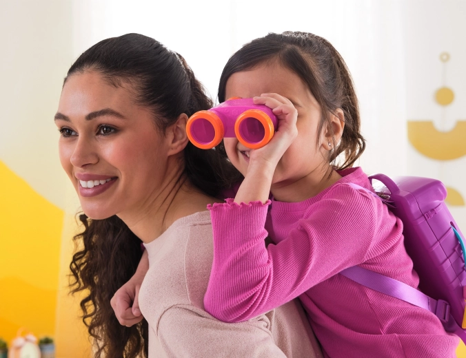 Verrekijker voor kleine ontdekkers