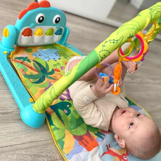 Zacht kleed voor comfortabel spelen