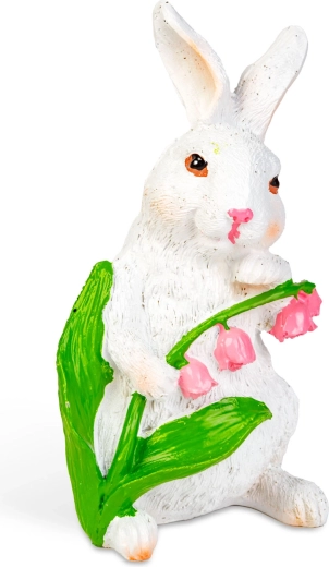 Konijntje met bloem