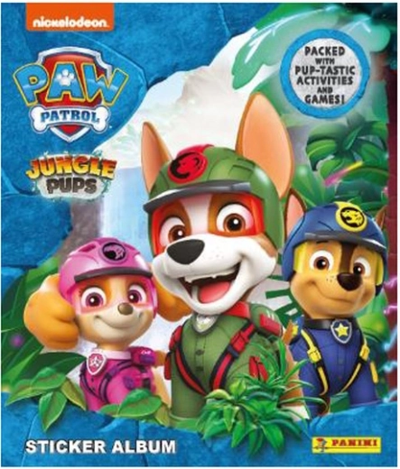 Panini PAW Patrol jungle pups stickeralbum