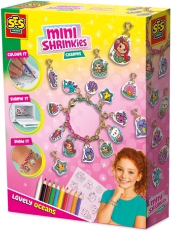 Ses Mini Shrinkies Charms Lovely Ocean – creatieve set bedels