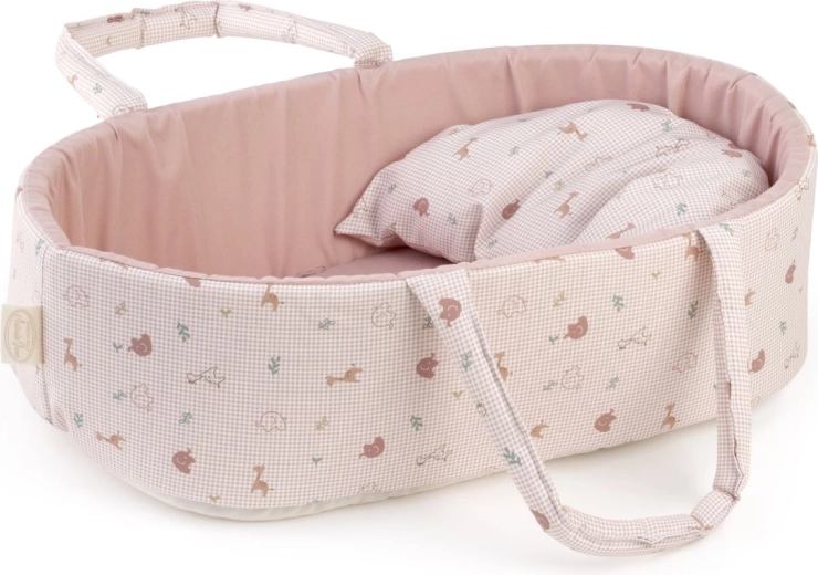 Antonio Juan draagbare stoffen wieg Savanna met kussen voor poppen tot 33 cm