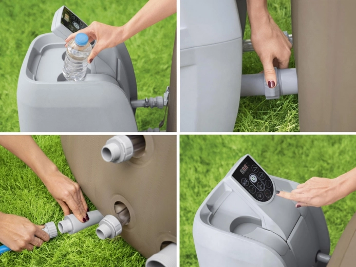 Multifunctionele pomp met snelle verwarming