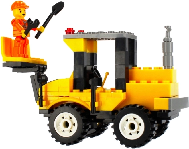 Minifiguur van een bouwwerker inbegrepen