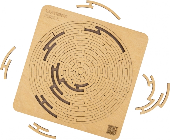 Houten puzzel Labyrint
