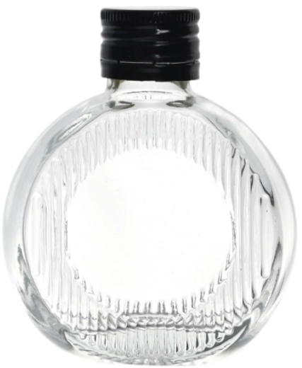 Moon-flesje 100 ml met metalen schroefdop 28 mm