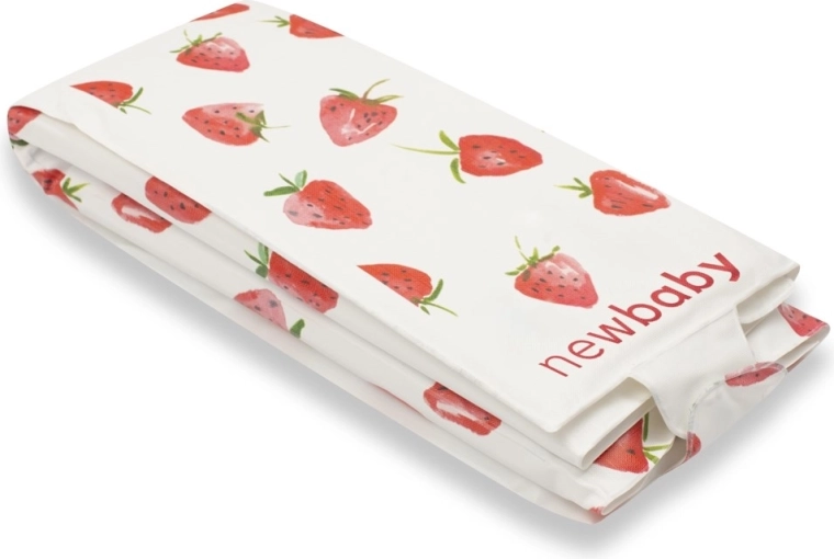 Reisverschoonmat New Baby Basic Strawberry