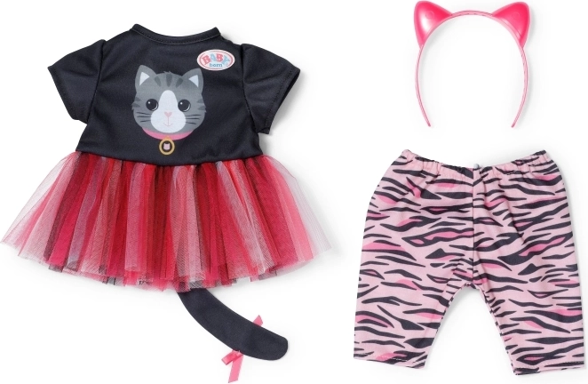 Kattenstijl voor de pop