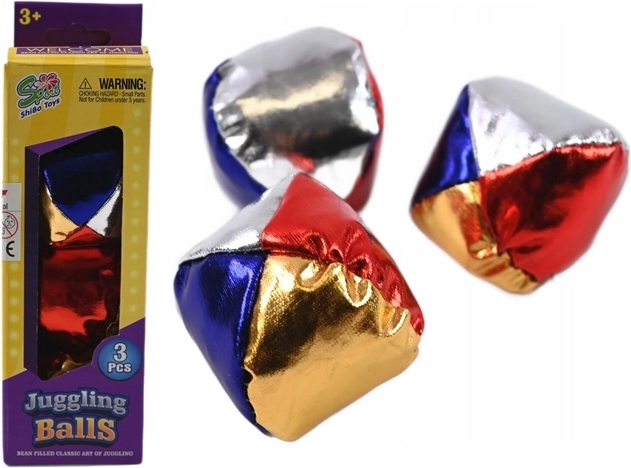 Gekleurde jongleerballen – set van 3 stuks