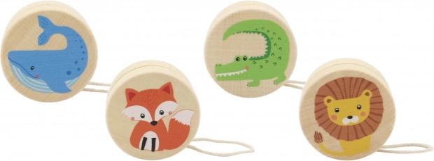 Houten jojo voor kinderen 5,5 cm