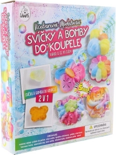 Set voor het maken van kaarsen en badbommen