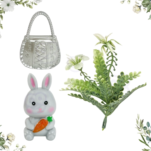 Schattige accessoires en een konijnenvriendje