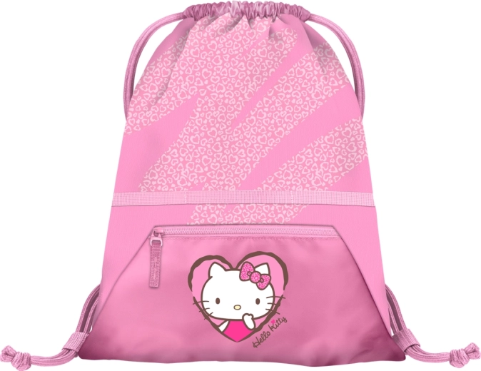 Baagl zakje met vakje Hello Kitty sweet leopard