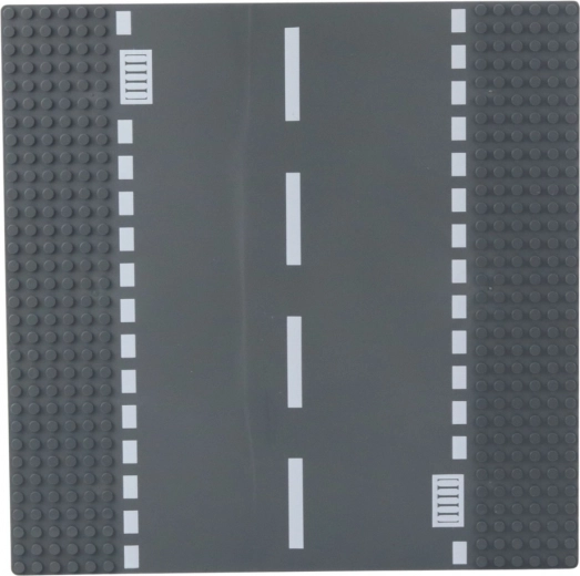 Bouwplaat weg met riolering 26 × 26 cm