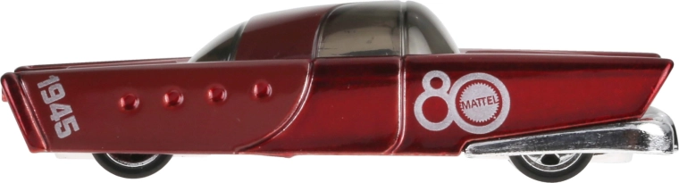 Robijnrode lak en metalen carrosserie