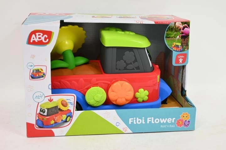 Dickie ABC kinderautootje Fibi bloem met sproeifunctie 25 cm