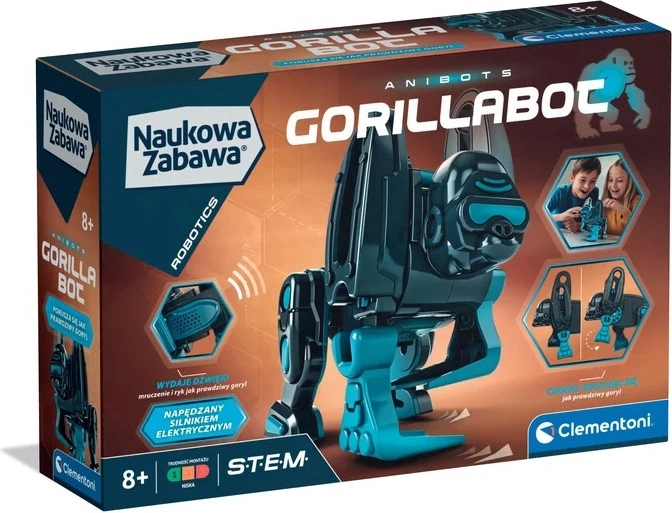 Robotisch gorillamodel Gorillabot met motor en geluid