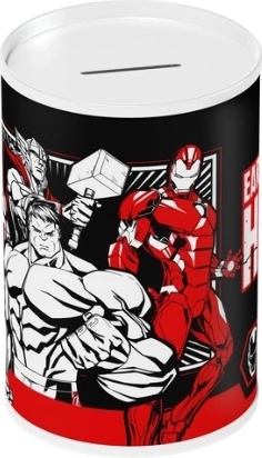 Metalen spaarpot DIAKAKIS Avengers 10 × 15 cm