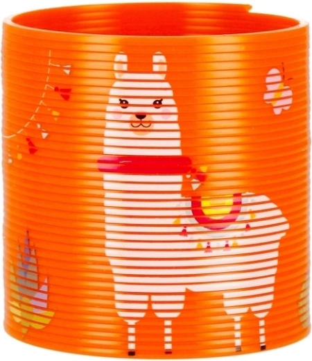 Vrolijk lama-motief
