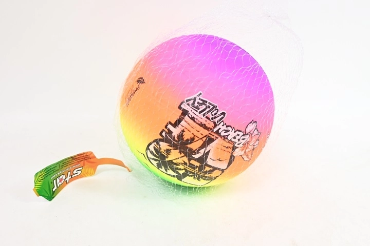 Star regenboogbal voor beachvolleybal