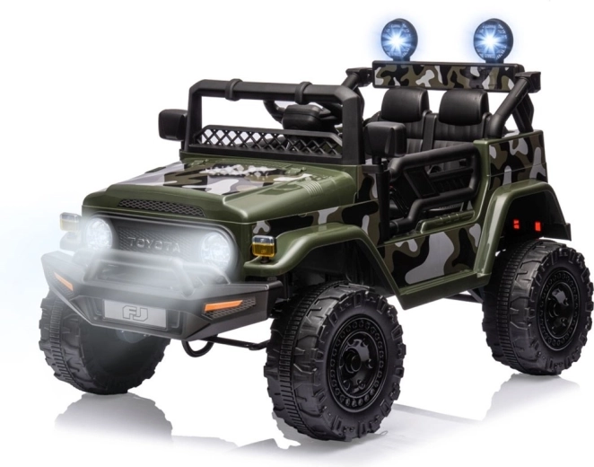Elektrische kinderauto Toyota FJ Cruiser Army