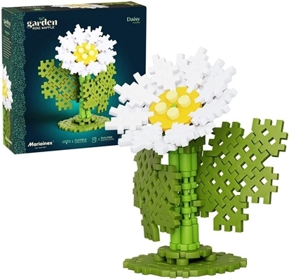 Mini-wafelbouwset Garden – margriet