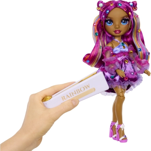 Versier haar en outfit met regenboogkristallen