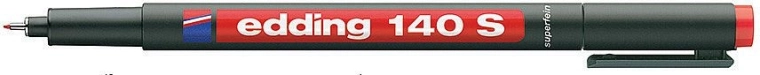 Permanente marker edding 140 S rood