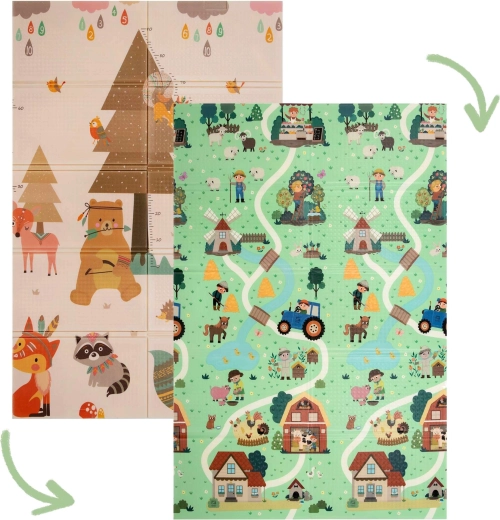 Dubbelzijdig design voor leren en plezier