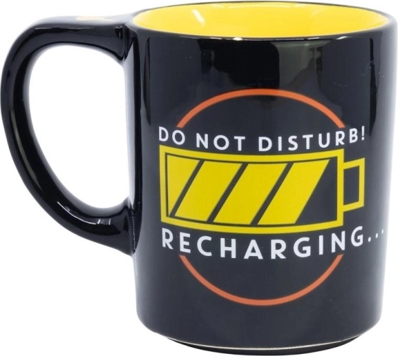 Leuke opdruk met batterij-icoon