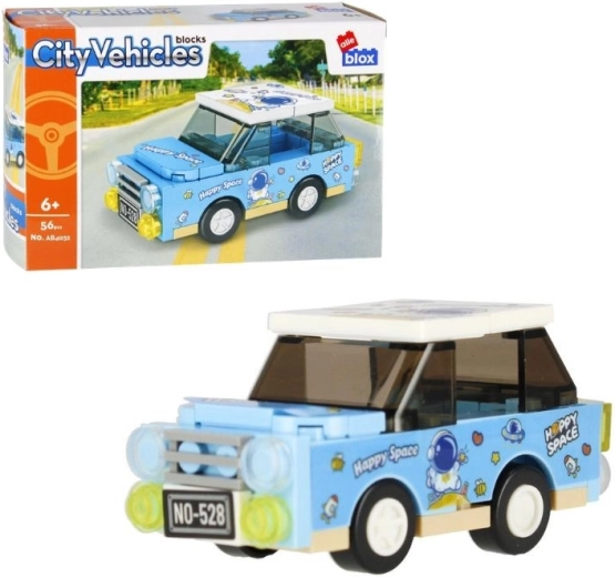 AlleBlox City bouwset auto 56 onderdelen