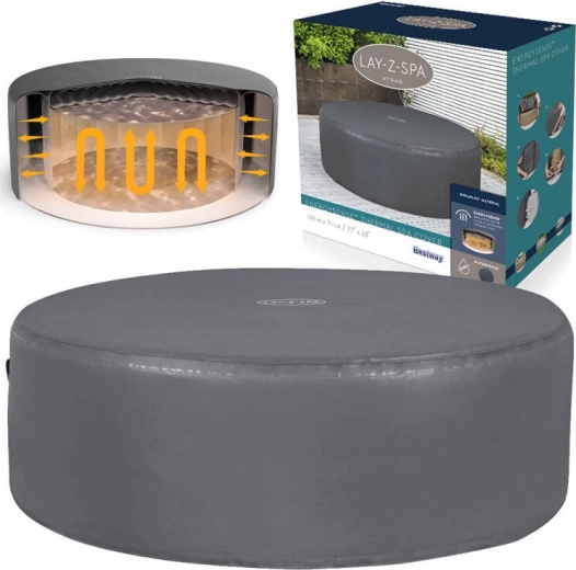 Thermische hoes voor Lay‑Z‑Spa EnergySense Plus bubbelbad 196 cm