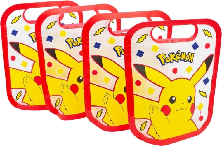 Set van 4 hersluitbare zakjes POKÉMON