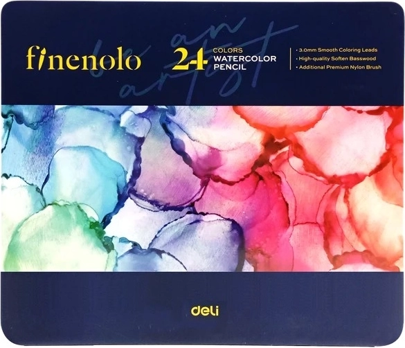 Aquarelpotloden – set van 24 stuks