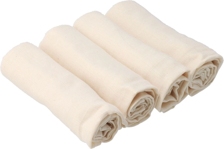 Hydrofiele luiers van biologisch katoen New Baby Softy 70 × 70 cm, 4 stuks
