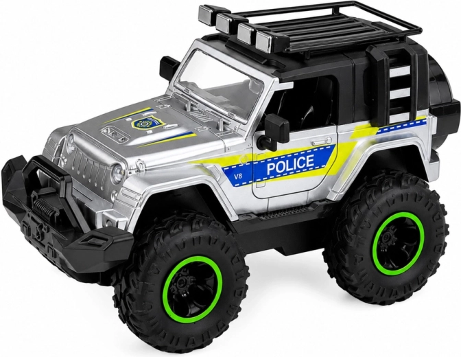 Terrein politie-SUV voor actievol spel