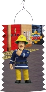Papieren lampion Brandweerman Sam