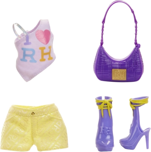 Modieuze outfit en handtas
