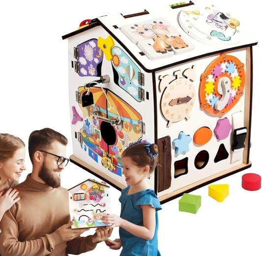 Kleurrijk multisensorisch spelen aan meerdere kanten