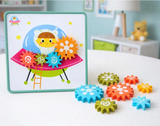 Draai en ontdek het principe van overbrengingen