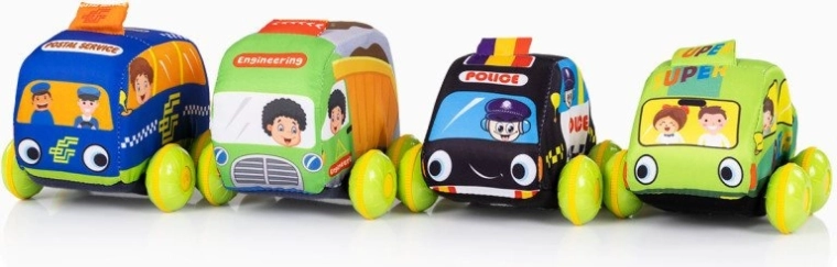 Zachte autootjes met veilig ontwerp