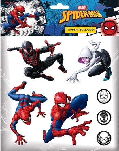 Statische raamstickers Spiderman