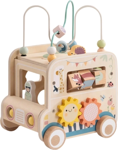 Vormensorteren en draaiende blokjes met dieren