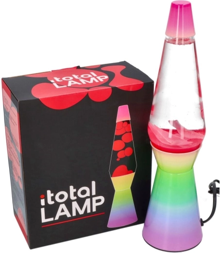 Decoratieve lavalamp Regenboog