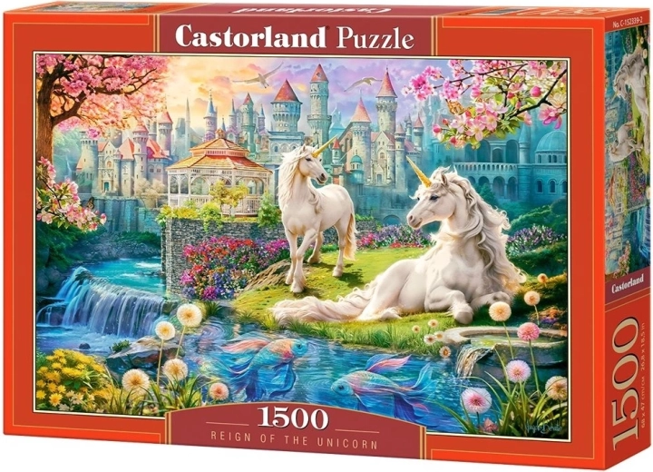 Castorland puzzel Eenhoornkoninkrijk 1500 stukjes