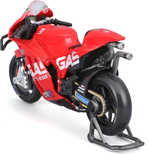 Metalen uitvoering met bewegende wielen