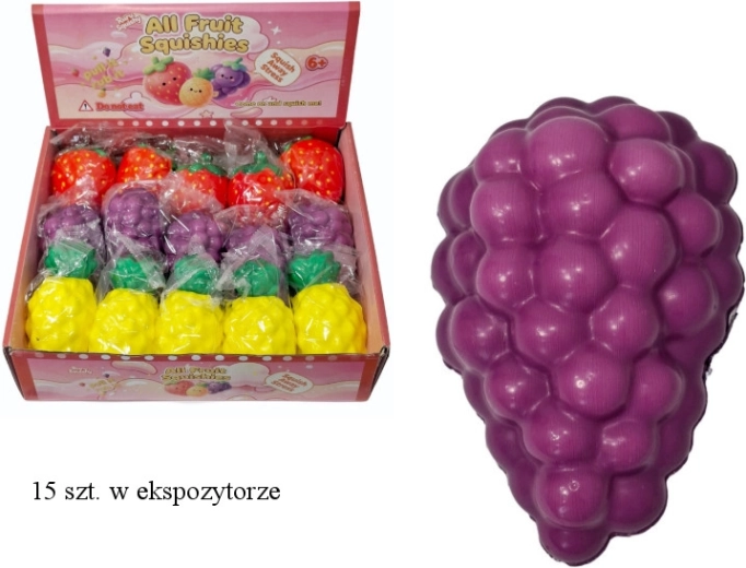 Antistress knijpbal Fruitmix - 1 stuk